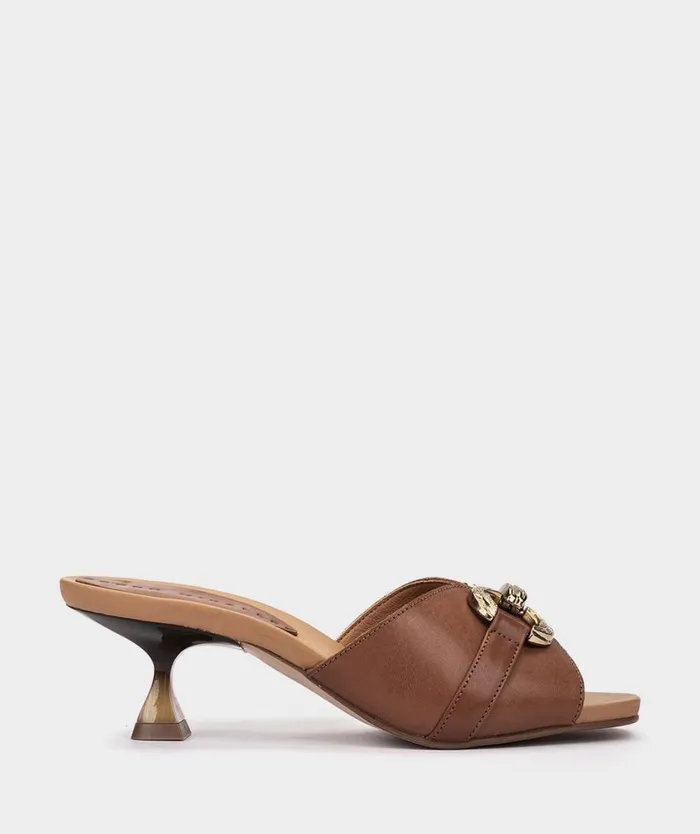 Pedro Miralles Heeled Sandals VILLAFRANCA Alfa Caramel 8211 Woman