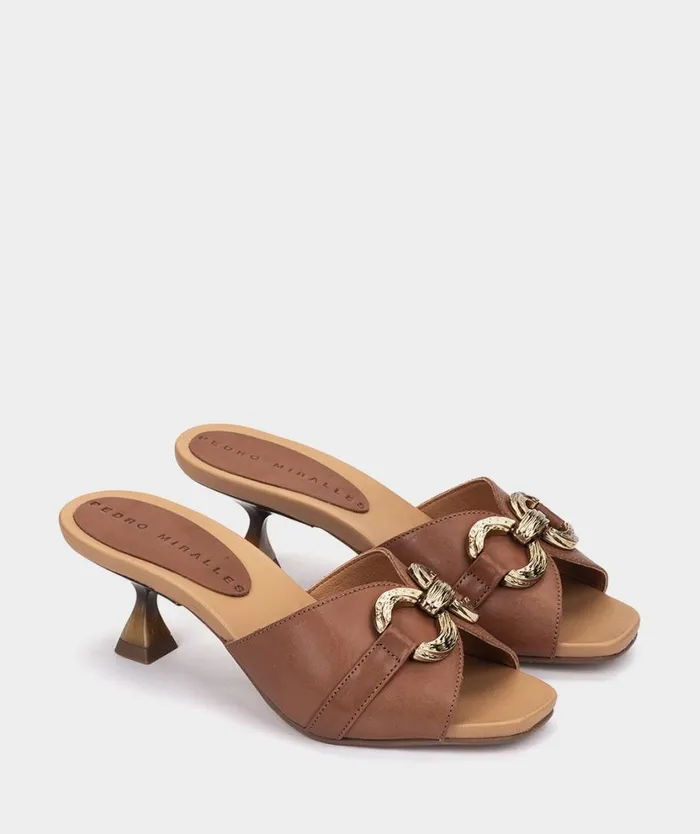 Pedro Miralles Heeled Sandals VILLAFRANCA Alfa Caramel 8211 Woman Pedro Miralles Heeled Sandals VILLAFRANCA Alfa Caramel 8211 Woman