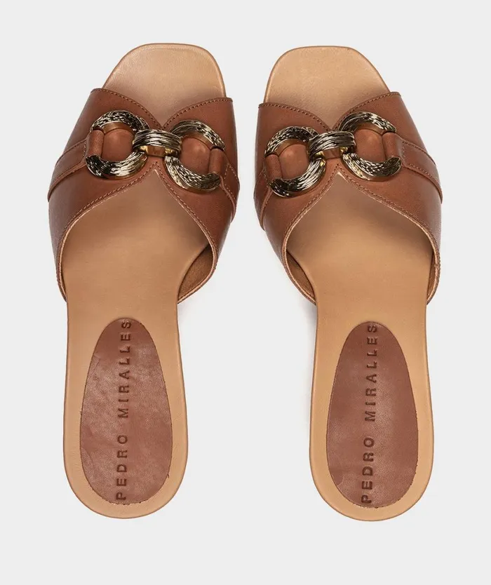 Pedro Miralles Heeled Sandals VILLAFRANCA Alfa Caramel 8211 Woman Pedro Miralles Heeled Sandals VILLAFRANCA Alfa Caramel 8211 Woman
