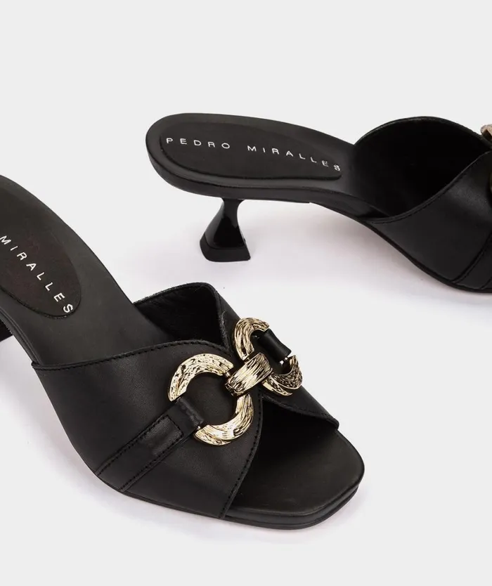 Pedro Miralles Heeled Sandals VILLAFRANCA Alfa Negro 8211 Woman Pedro Miralles Heeled Sandals VILLAFRANCA Alfa Negro 8211 Woman