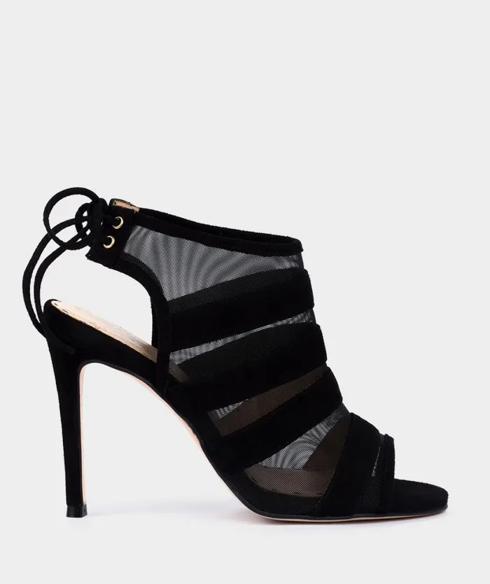 Pedro Miralles Heeled Sandals VITORIA Amalfi Negro 8211 Woman