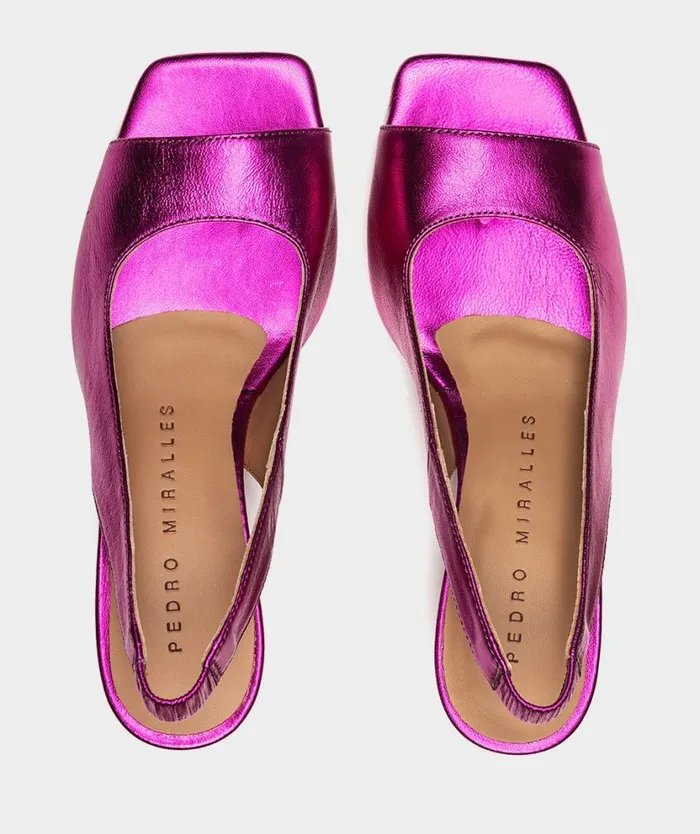 Pedro Miralles Heeled Sandals WATERLOO Napa Metal Ketton 8211 Woman Pedro Miralles Heeled Sandals WATERLOO Napa Metal Ketton 8211 Woman