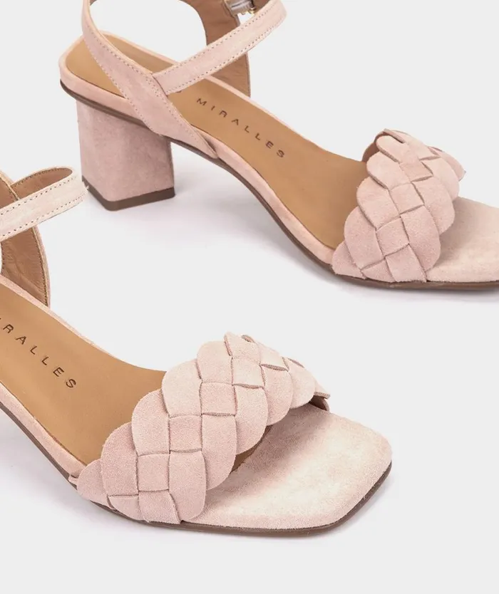 Pedro Miralles Heeled Sandals ZANZIBAR Velour Dior 8211 Woman Pedro Miralles Heeled Sandals ZANZIBAR Velour Dior 8211 Woman