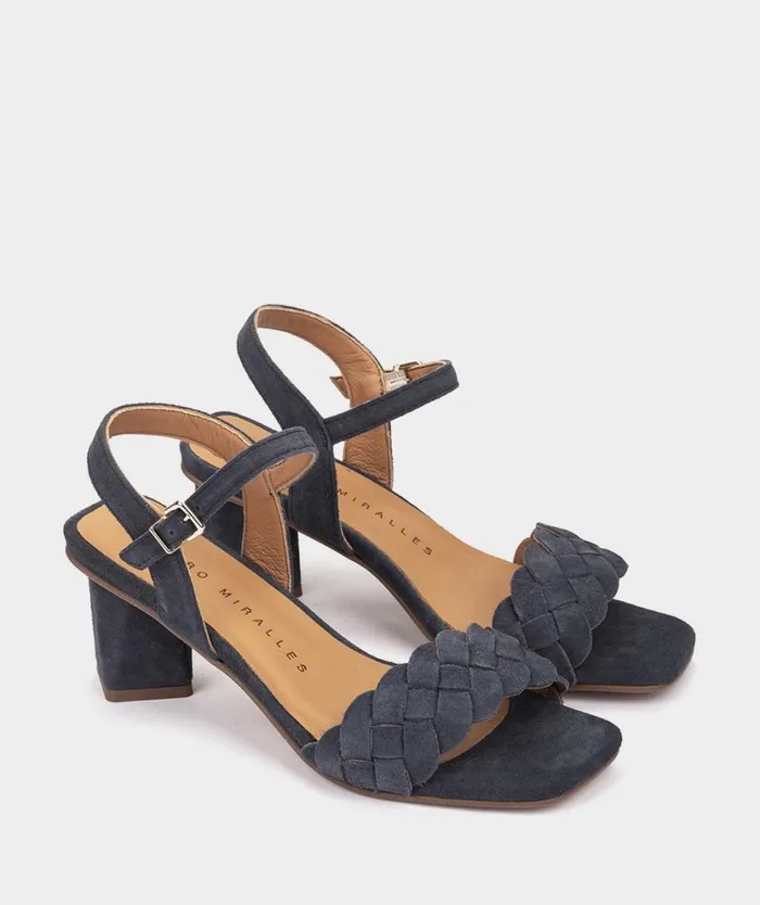 Pedro Miralles Heeled Sandals ZANZIBAR Velour Kiel 8211 Woman Pedro Miralles Heeled Sandals ZANZIBAR Velour Kiel 8211 Woman
