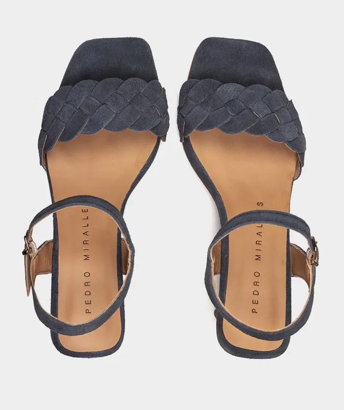 Pedro Miralles Heeled Sandals ZANZIBAR Velour Kiel 8211 Woman Pedro Miralles Heeled Sandals ZANZIBAR Velour Kiel 8211 Woman