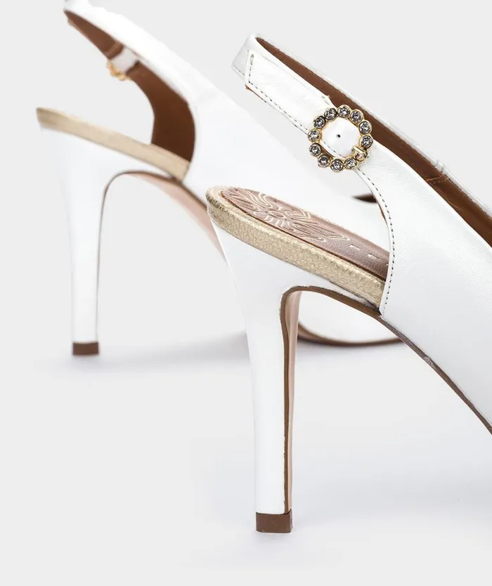 Pedro Miralles Heeled Sandals ZURICH Nacarado Perla 8211 Woman Pedro Miralles Heeled Sandals ZURICH Nacarado Perla 8211 Woman