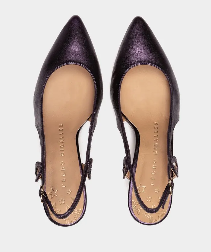 Pedro Miralles Pumps AILAMA Napa Metal Morado 8211 Woman Pedro Miralles Pumps AILAMA Napa Metal Morado 8211 Woman