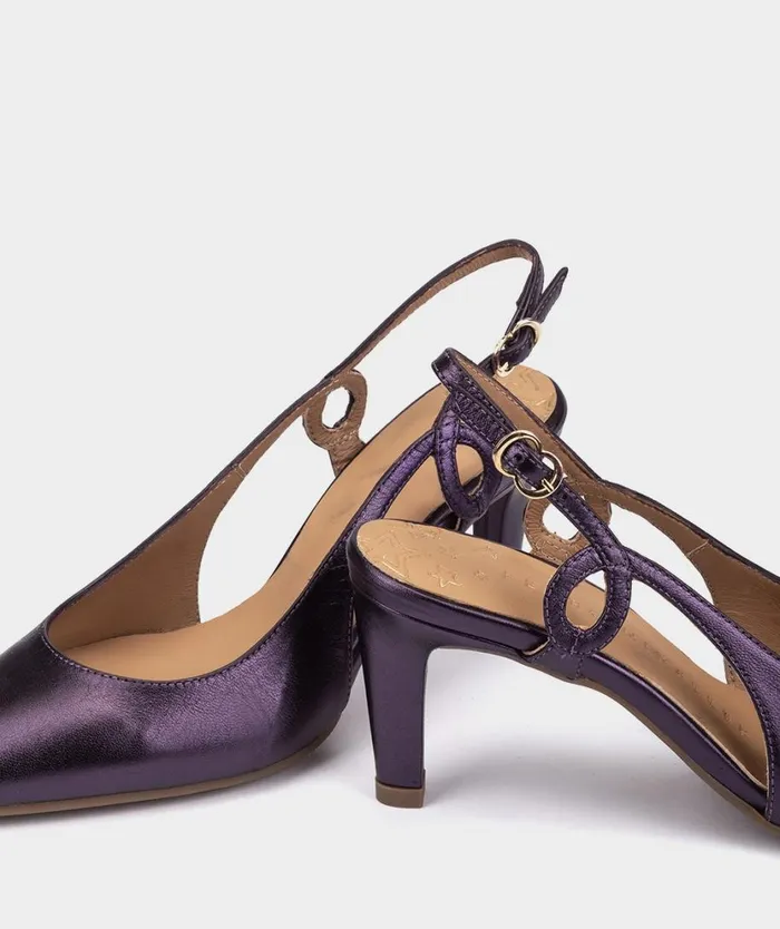 Pedro Miralles Pumps AILAMA Napa Metal Morado 8211 Woman Pedro Miralles Pumps AILAMA Napa Metal Morado 8211 Woman