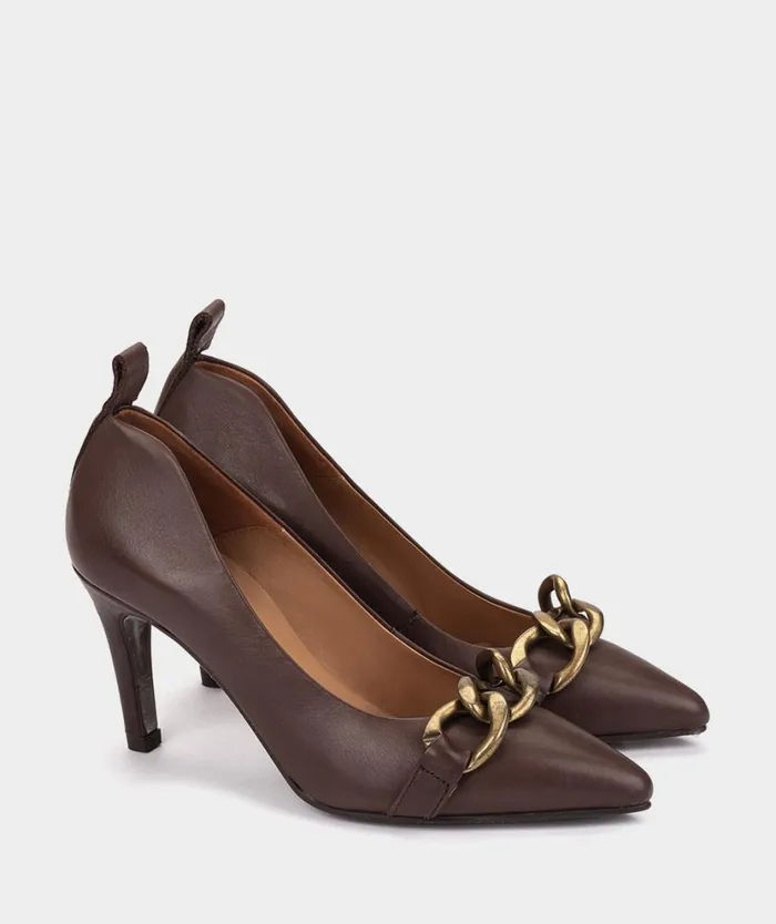 Pedro Miralles Pumps BELCASTEL Cristal Marron 8211 Woman Pedro Miralles Pumps BELCASTEL Cristal Marron 8211 Woman