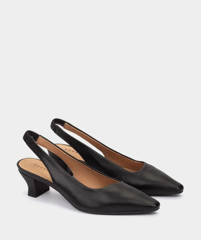 Pedro Miralles Pumps BIARRITZ Natur Negro 8211 Woman Pedro Miralles Pumps BIARRITZ Natur Negro 8211 Woman