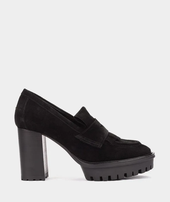 Pedro Miralles Pumps BURSA Velour Negro 8211 Woman