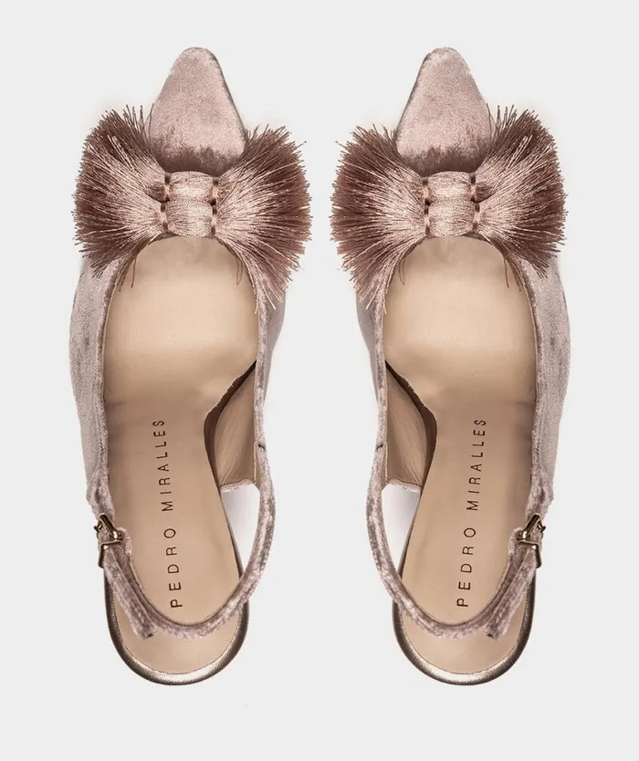 Pedro Miralles Pumps CAIRO Velvet Nude 8211 Woman Pedro Miralles Pumps CAIRO Velvet Nude 8211 Woman