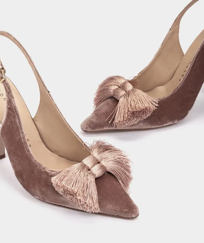 Pedro Miralles Pumps CAIRO Velvet Nude 8211 Woman Pedro Miralles Pumps CAIRO Velvet Nude 8211 Woman