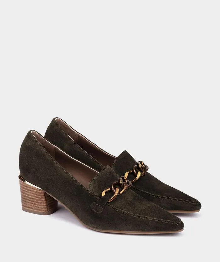 Pedro Miralles Pumps FORTALEZA Velour Thyme 8211 Woman Pedro Miralles Pumps FORTALEZA Velour Thyme 8211 Woman