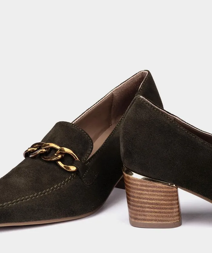 Pedro Miralles Pumps FORTALEZA Velour Thyme 8211 Woman Pedro Miralles Pumps FORTALEZA Velour Thyme 8211 Woman