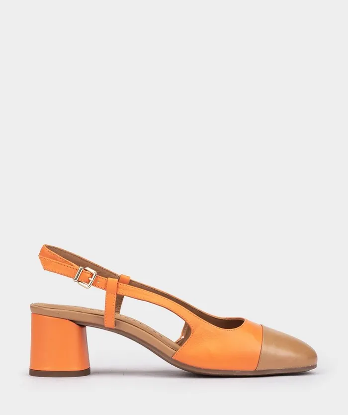 Pedro Miralles Pumps HENDAYA Natur Orange 8211 Woman