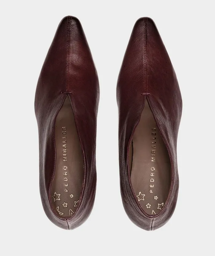 Pedro Miralles Pumps MANAMA Suprema Burdeos 8211 Woman Pedro Miralles Pumps MANAMA Suprema Burdeos 8211 Woman