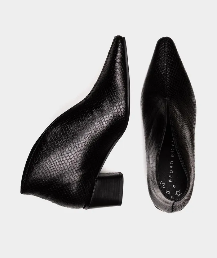 Pedro Miralles Pumps MANAMA Vipera Negro 8211 Woman Pedro Miralles Pumps MANAMA Vipera Negro 8211 Woman