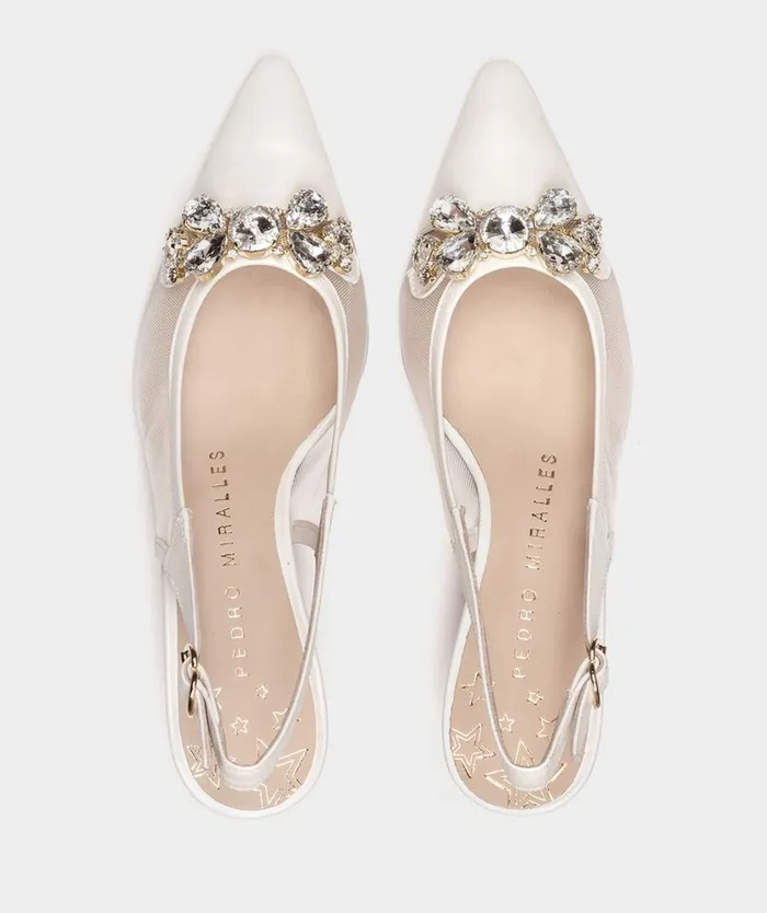 Pedro Miralles Pumps MONCADA Nacarado Perla 8211 Woman Pedro Miralles Pumps MONCADA Nacarado Perla 8211 Woman