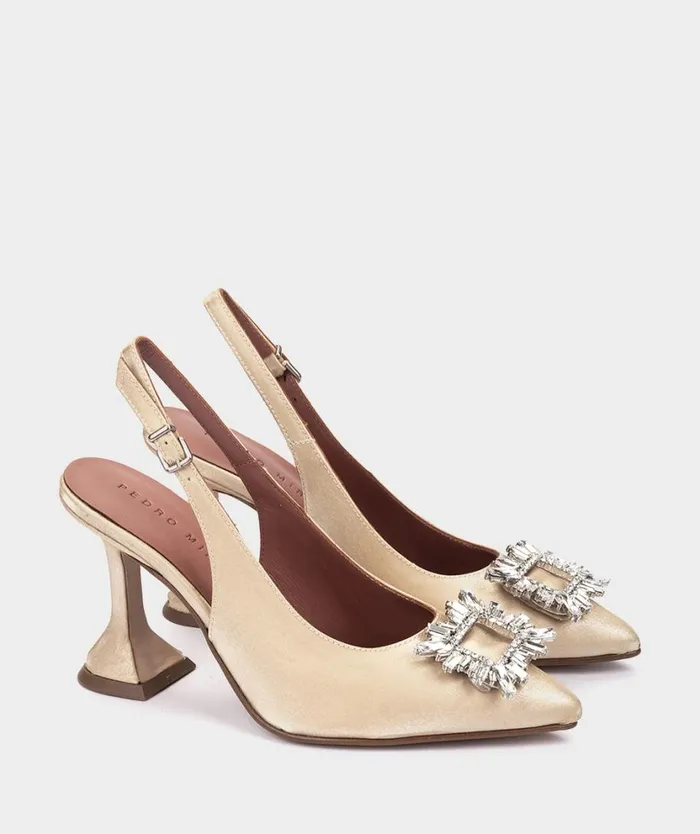 Pedro Miralles Pumps PETRA Luxus Champagne 8211 Woman Pedro Miralles Pumps PETRA Luxus Champagne 8211 Woman