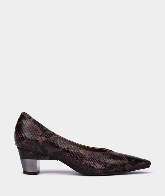 Pedro Miralles Pumps ROSINI Pyton Barolo 8211 Woman