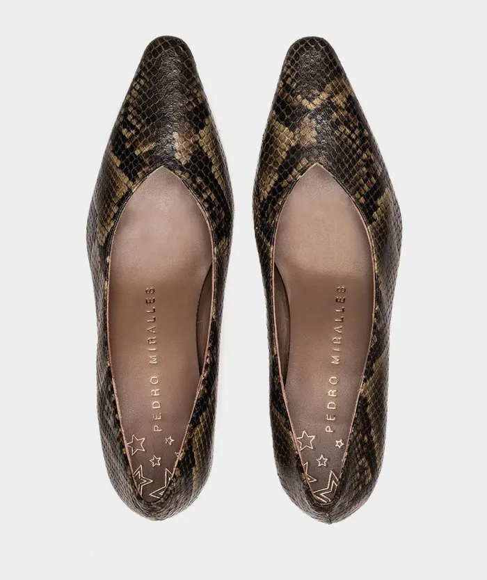 Pedro Miralles Pumps ROSINI Pyton Bosco 8211 Woman Pedro Miralles Pumps ROSINI Pyton Bosco 8211 Woman