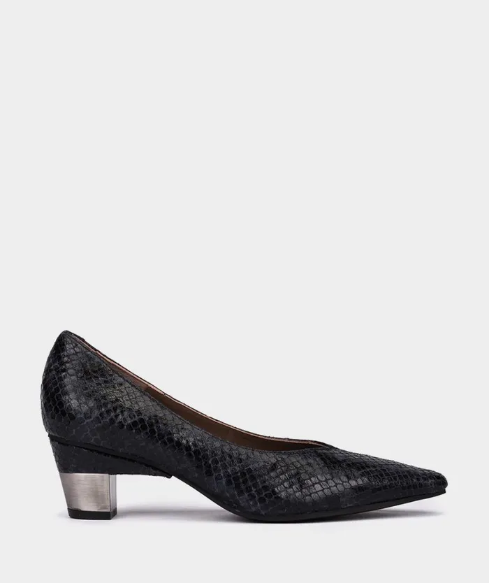 Pedro Miralles Pumps ROSINI Pyton Notte 8211 Woman