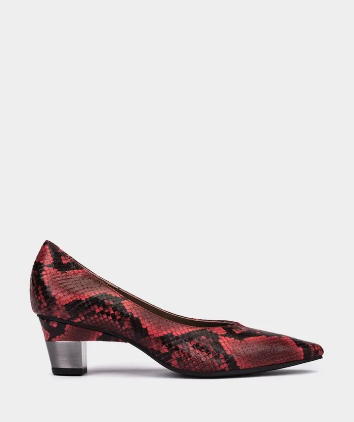 Pedro Miralles Pumps ROSINI Pyton Ruby 8211 Woman