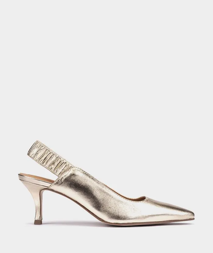 Pedro Miralles Pumps SUECIA Napa Metal Platino 8211 Woman