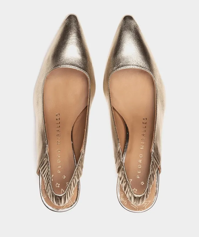 Pedro Miralles Pumps SUECIA Napa Metal Platino 8211 Woman Pedro Miralles Pumps SUECIA Napa Metal Platino 8211 Woman