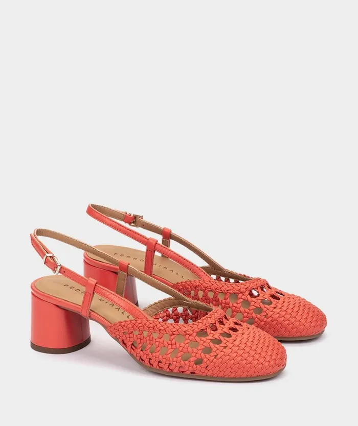 Pedro Miralles Pumps TOLN Trenza Coral 8211 Woman Pedro Miralles Pumps TOLN Trenza Coral 8211 Woman