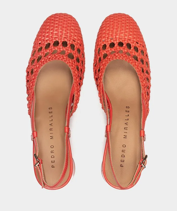 Pedro Miralles Pumps TOLN Trenza Coral 8211 Woman Pedro Miralles Pumps TOLN Trenza Coral 8211 Woman