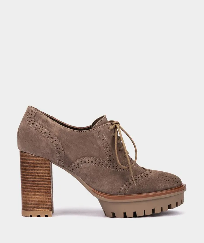 Pedro Miralles Pumps UTRECHT Velour Marmota 8211 Woman