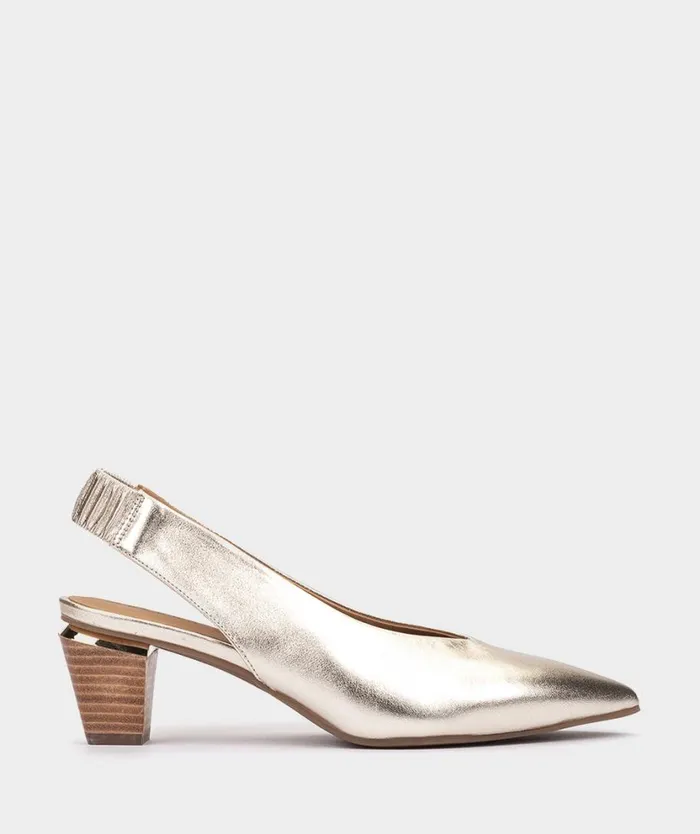 Pedro Miralles Pumps VALENCIA Napa Metal Platino 8211 Woman