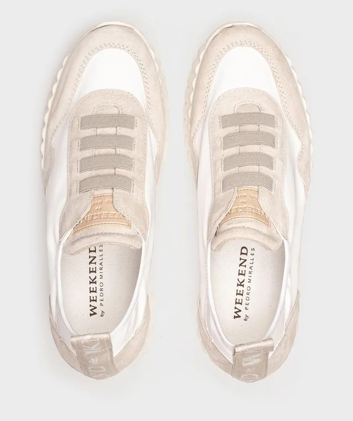 Pedro Miralles Sneakers ANNECY Camping Blanco 8211 Woman Pedro Miralles Sneakers ANNECY Camping Blanco 8211 Woman