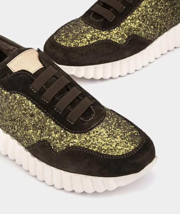Pedro Miralles Sneakers ANNECY Neck Super Kaki 8211 Woman Pedro Miralles Sneakers ANNECY Neck Super Kaki 8211 Woman