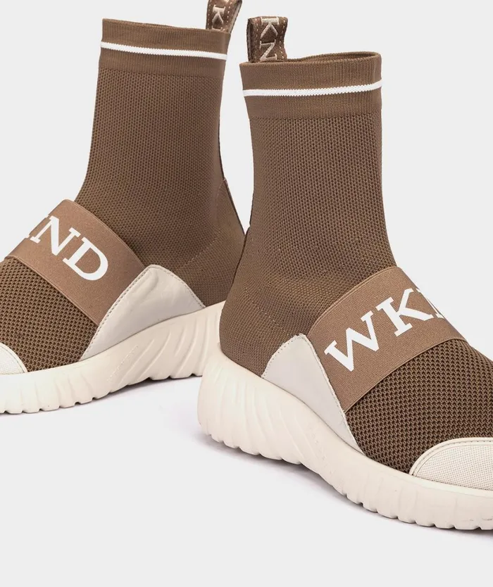 Pedro Miralles Sneakers CAZENAC Sock Camel 8211 Woman Pedro Miralles Sneakers CAZENAC Sock Camel 8211 Woman