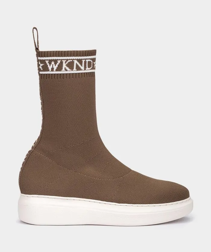 Pedro Miralles Sneakers DINANT Sock Camel 8211 Woman Pedro Miralles Sneakers DINANT Sock Camel 8211 Woman
