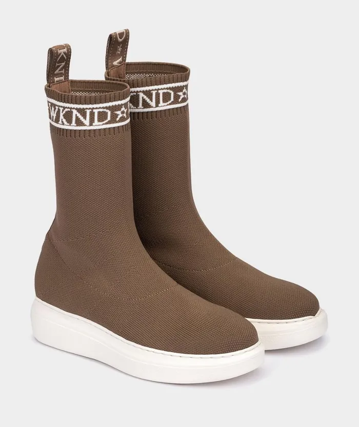 Pedro Miralles Sneakers DINANT Sock Camel 8211 Woman Pedro Miralles Sneakers DINANT Sock Camel 8211 Woman