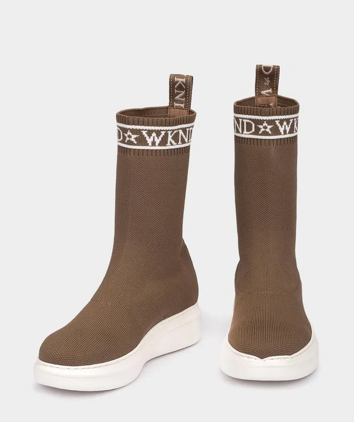 Pedro Miralles Sneakers DINANT Sock Camel 8211 Woman Pedro Miralles Sneakers DINANT Sock Camel 8211 Woman