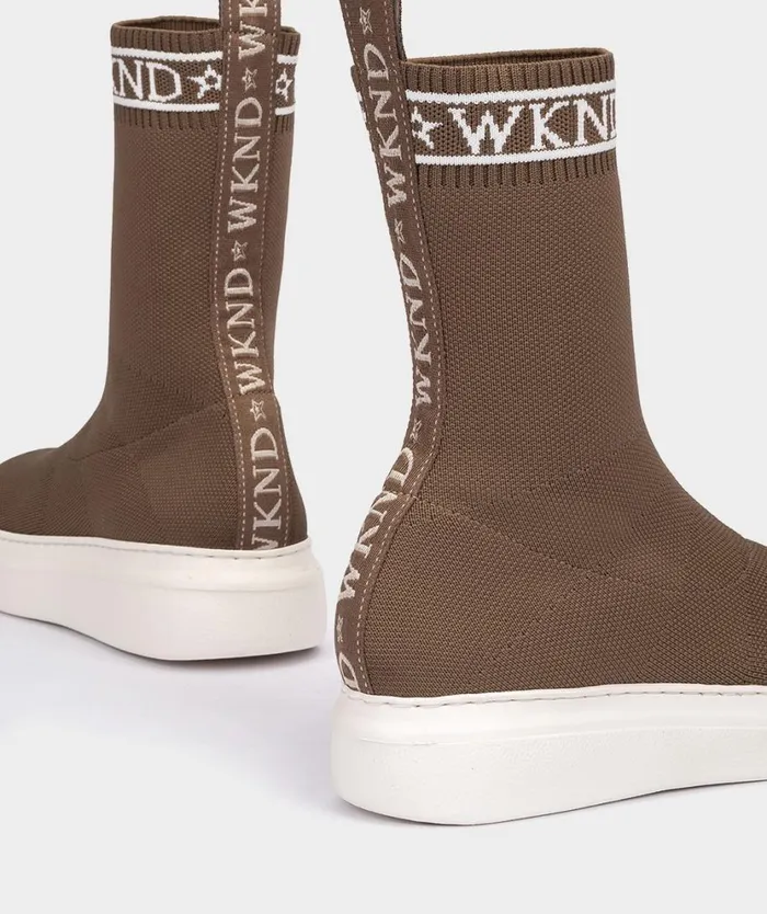 Pedro Miralles Sneakers DINANT Sock Camel 8211 Woman Pedro Miralles Sneakers DINANT Sock Camel 8211 Woman