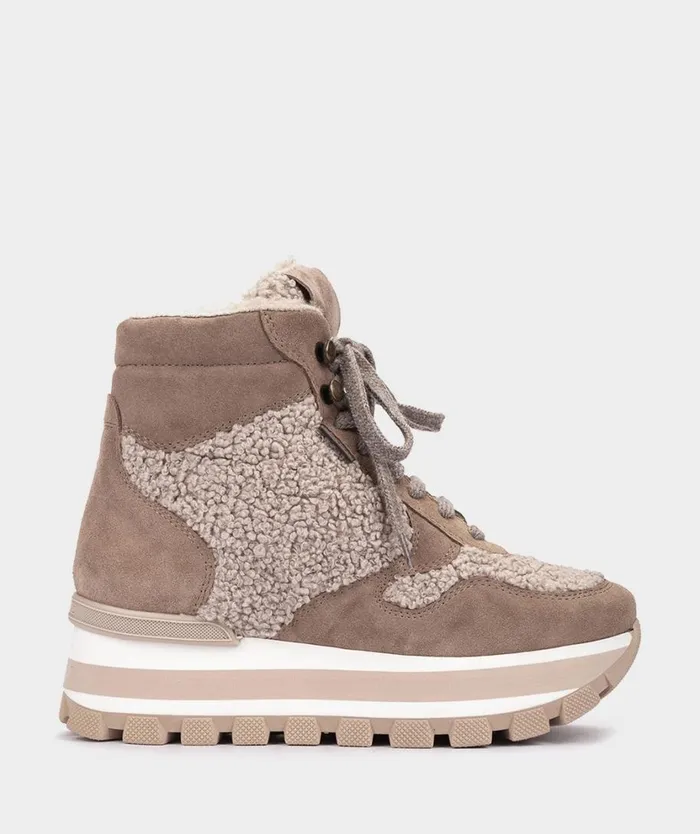Pedro Miralles Sneakers DUNQUERQUE Velour Peltro 8211 Woman