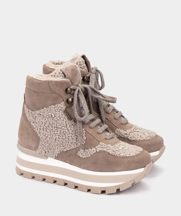 Pedro Miralles Sneakers DUNQUERQUE Velour Peltro 8211 Woman Pedro Miralles Sneakers DUNQUERQUE Velour Peltro 8211 Woman