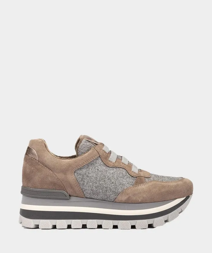 Pedro Miralles Sneakers GORDES Flanel Perla 8211 Woman Pedro Miralles Sneakers GORDES Flanel Perla 8211 Woman