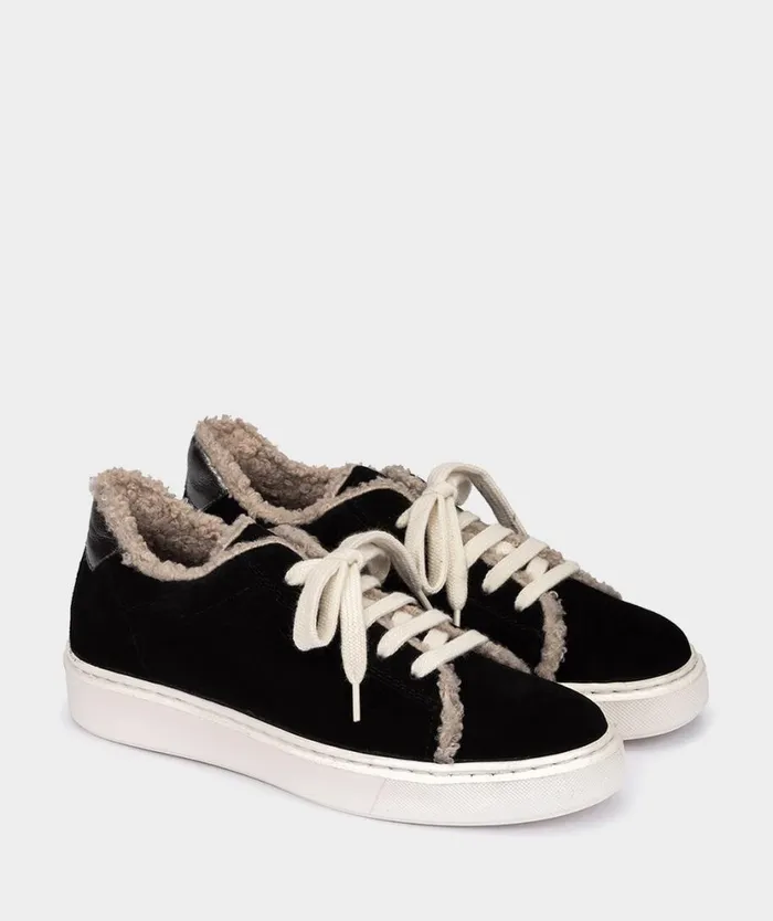 Pedro Miralles Sneakers MONTECARLO Serraje Engrasado Negro 8211 Woman Pedro Miralles Sneakers MONTECARLO Serraje Engrasado Negro 8211 Woman