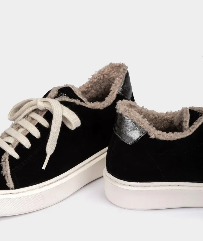 Pedro Miralles Sneakers MONTECARLO Serraje Engrasado Negro 8211 Woman Pedro Miralles Sneakers MONTECARLO Serraje Engrasado Negro 8211 Woman