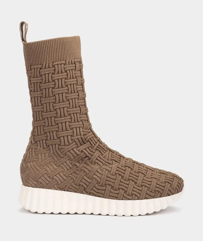 Pedro Miralles Sneakers NIGATA Sock Trenza Camel 8211 Woman
