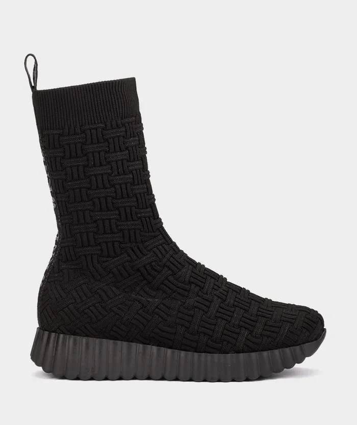Pedro Miralles Sneakers NIGATA Sock Trenza Negro 8211 Woman