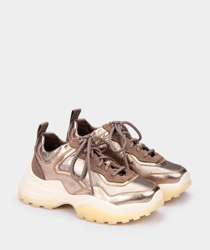 Pedro Miralles Sneakers POMPEYA Monclair Oro 8211 Woman Pedro Miralles Sneakers POMPEYA Monclair Oro 8211 Woman