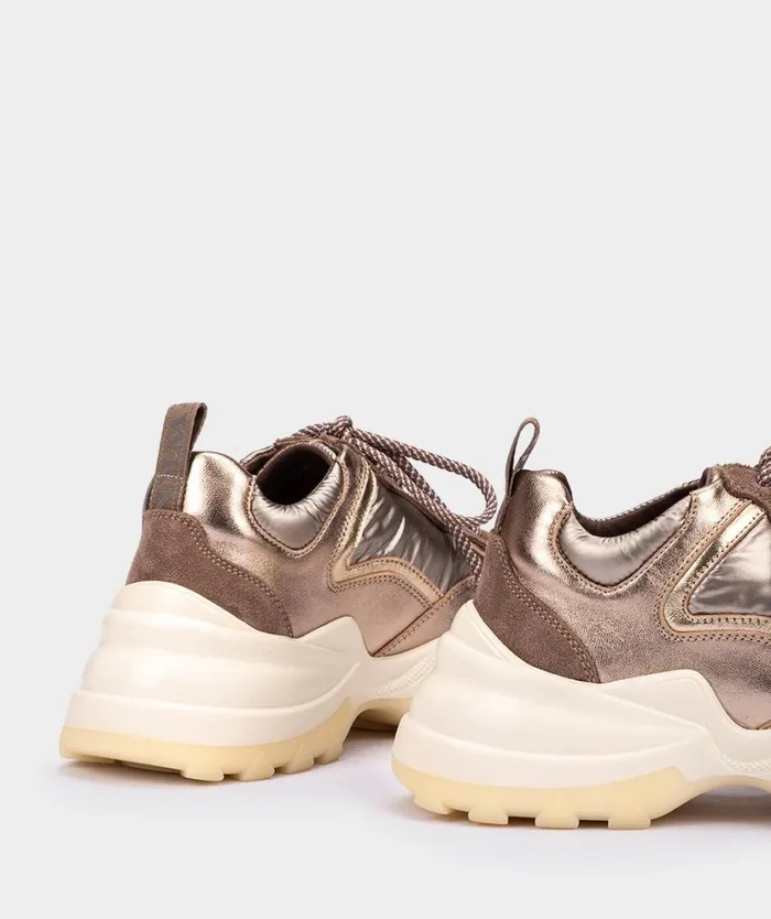 Pedro Miralles Sneakers POMPEYA Monclair Oro 8211 Woman Pedro Miralles Sneakers POMPEYA Monclair Oro 8211 Woman